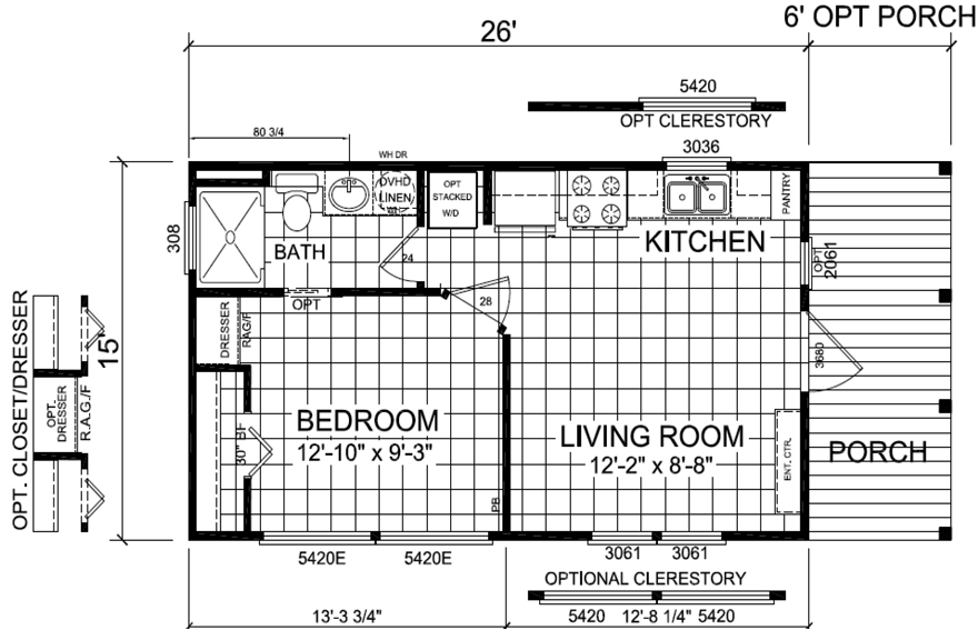 Park Model Floor Plans 2 Bedroom Viewfloor Co