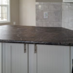 This model comes standard with kitchen island bar as shown above.